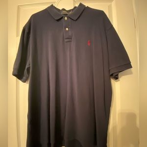 Like new polo shirt men’s size XXL color navy blue